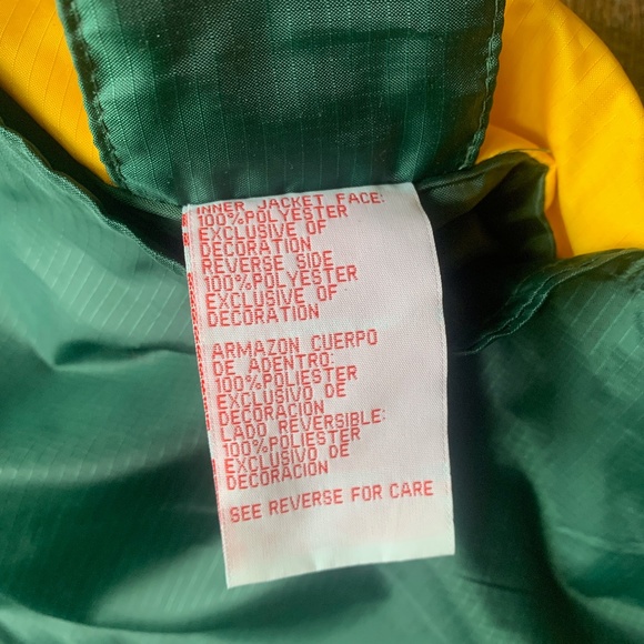 Green Bay Packer NFL Jacket/Vest Reversible 4 n 1 Jacket Sz Large - Picture 5 of 9